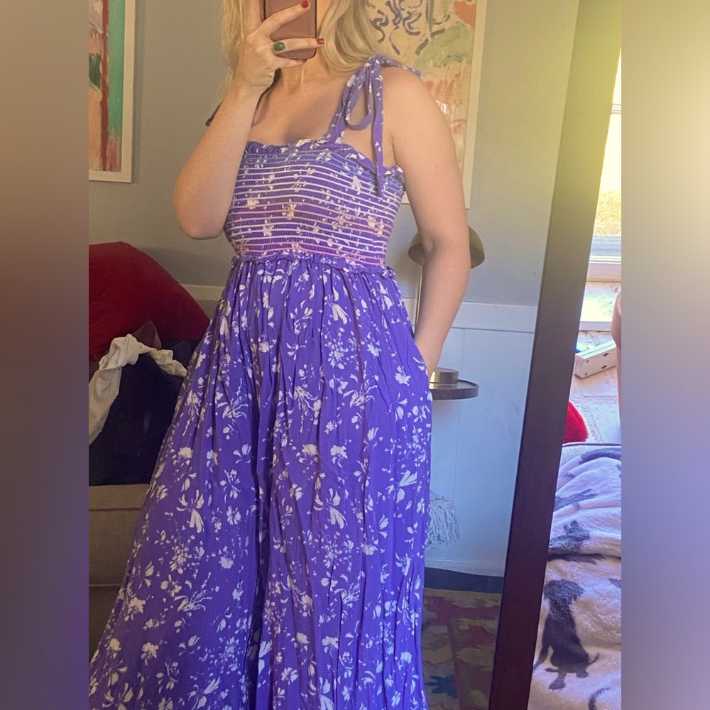 Free people jumpsuit with pockets